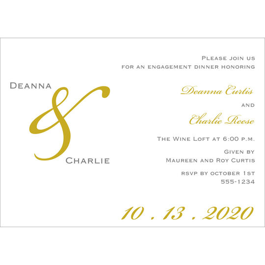 Traditional Invitations